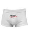 Straight Savage Mens Cotton Trunk Underwear-Men's Trunk Underwear-NDS Wear-White-Small-Davson Sales