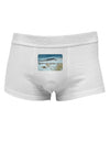 CO Snow Scene Mens Cotton Trunk Underwear-Men's Trunk Underwear-NDS Wear-White-Small-Davson Sales