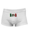 Mexican Flag - Dancing Silhouettes Mens Cotton Trunk Underwear by TooLoud-Men's Trunk Underwear-NDS Wear-White-Small-Davson Sales