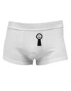 Number One Dad Award Ribbon Mens Cotton Trunk Underwear-Men's Trunk Underwear-NDS Wear-White-Small-Davson Sales