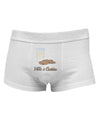 Milk and Cookies Design Text Mens Cotton Trunk Underwear-Men's Trunk Underwear-TooLoud-White-Small-Davson Sales