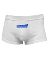 Onomatopoeia WOOSH Mens Cotton Trunk Underwear-Men's Trunk Underwear-NDS Wear-White-Small-Davson Sales