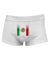 Mexican Flag App Icon Mens Cotton Trunk Underwear by TooLoud-Men's Trunk Underwear-NDS Wear-White-Small-Davson Sales