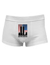 Twin Towers Remember Mens Cotton Trunk Underwear-Men's Trunk Underwear-NDS Wear-White-Small-Davson Sales