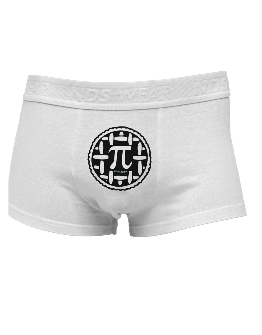 Pi Pie Mens Cotton Trunk Underwear-Men's Trunk Underwear-NDS Wear-White-Small-Davson Sales