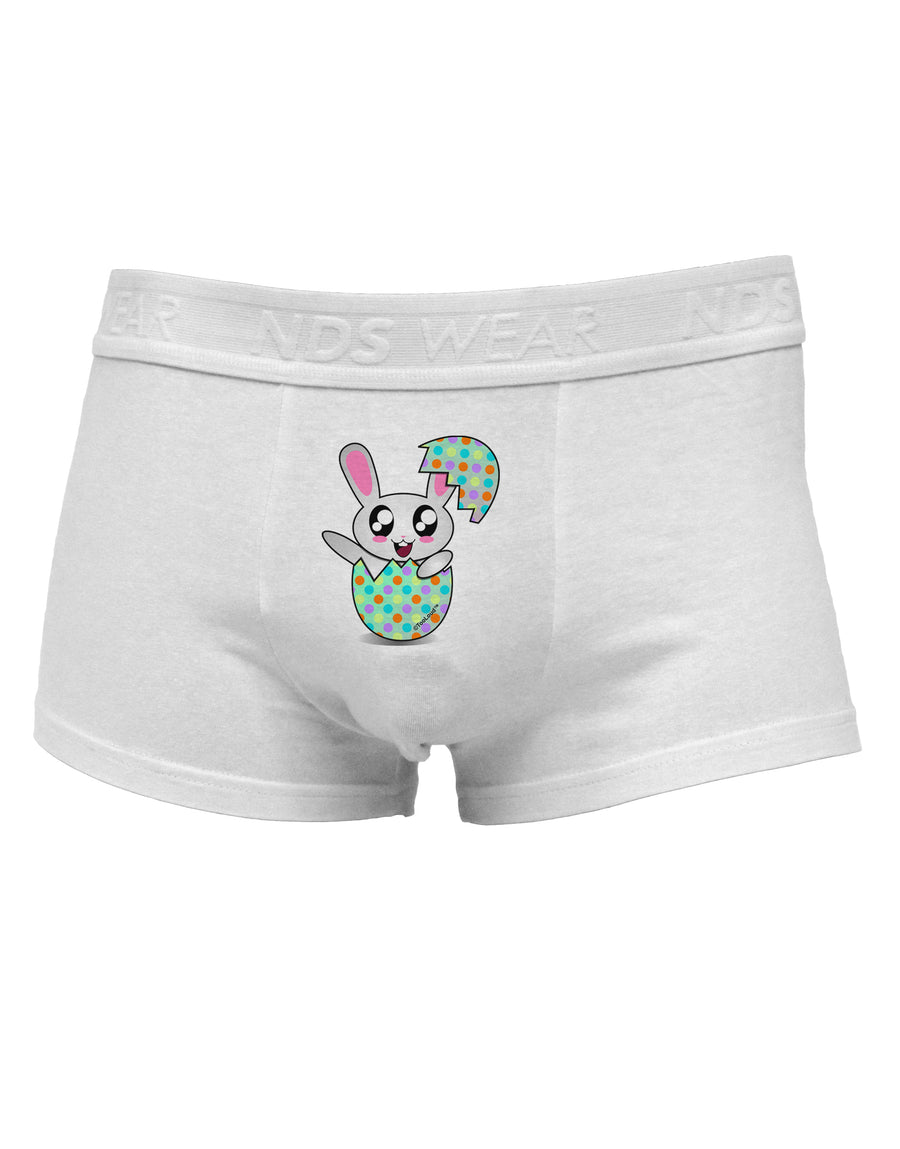 Bunny Hatching From Egg Mens Cotton Trunk Underwear-Men's Trunk Underwear-NDS Wear-White-Small-Davson Sales