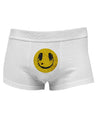 EDM Smiley Face Mens Cotton Trunk Underwear by TooLoud-Men's Trunk Underwear-NDS Wear-White-Small-Davson Sales