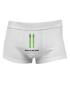 Asparagus - Spear Me the Details Mens Cotton Trunk Underwear-Men's Trunk Underwear-TooLoud-White-Small-Davson Sales