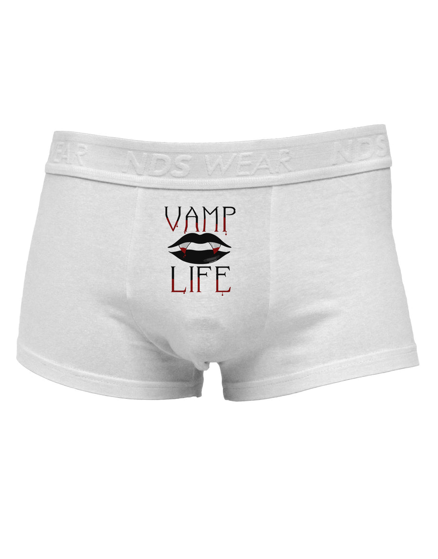 TooLoud Vamp Life Mens Cotton Trunk Underwear-Men's Trunk Underwear-NDS Wear-White-Small-Davson Sales