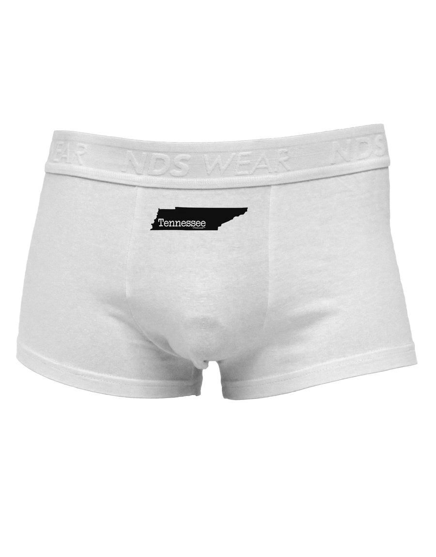 Tennessee - United States Shape Mens Cotton Trunk Underwear by TooLoud-Men's Trunk Underwear-NDS Wear-White-Small-Davson Sales