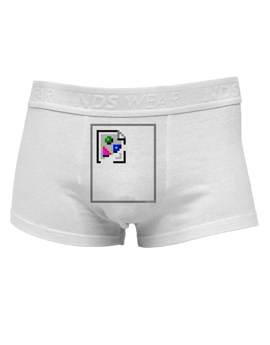 Broken Image Link - Tech Humor Mens Cotton Trunk Underwear by NDS Wear-Men's Trunk Underwear-NDS Wear-White-X-Large-Davson Sales