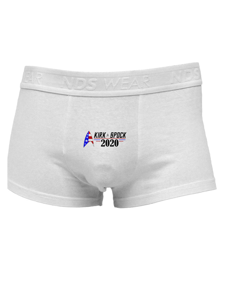 Kirk Spock 2020 Funny Mens Cotton Trunk Underwear by TooLoud-Men's Trunk Underwear-NDS Wear-White-Small-Davson Sales