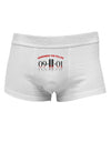 Remember The Fallen 91101 Mens Cotton Trunk Underwear-Men's Trunk Underwear-NDS Wear-White-Small-Davson Sales