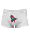 Space Rocket Ship and Stars Mens Cotton Trunk Underwear by TooLoud-Men's Trunk Underwear-TooLoud-White-Small-Davson Sales