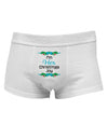 Her Christmas Joy Matching His & Hers Mens Cotton Trunk Underwear-Men's Trunk Underwear-NDS Wear-White-Small-Davson Sales