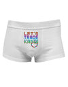 Let's Trade Kandi Mens Cotton Trunk Underwear-Men's Trunk Underwear-NDS Wear-White-Small-Davson Sales