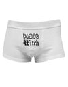 Basic Witch Distressed Mens Cotton Trunk Underwear-Men's Trunk Underwear-NDS Wear-White-X-Large-Davson Sales