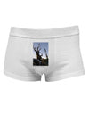 Colorado Mountain Scenery Mens Cotton Trunk Underwear-Men's Trunk Underwear-NDS Wear-White-Small-Davson Sales