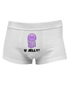 U Jelly Cute Jellyfish Mens Cotton Trunk Underwear by TooLoud-Men's Trunk Underwear-NDS Wear-White-Small-Davson Sales