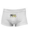 Christmas Angel Text Mens Cotton Trunk Underwear-Men's Trunk Underwear-NDS Wear-White-Small-Davson Sales