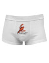 Cancer Color Illustration Mens Cotton Trunk Underwear-Men's Trunk Underwear-NDS Wear-White-X-Large-Davson Sales