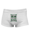 I Don't Get Drunk - Irish Mens Cotton Trunk Underwear-Men's Trunk Underwear-NDS Wear-White-Small-Davson Sales