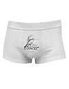 Cancer Illustration Mens Cotton Trunk Underwear-Men's Trunk Underwear-NDS Wear-White-X-Large-Davson Sales