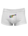 Legalize Gay - Rainbow Mens Cotton Trunk Underwear-Men's Trunk Underwear-NDS Wear-White-Small-Davson Sales