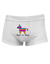 Colorful Pinata Design - Cinco de Mayo Mens Cotton Trunk Underwear by TooLoud-Men's Trunk Underwear-NDS Wear-White-Small-Davson Sales