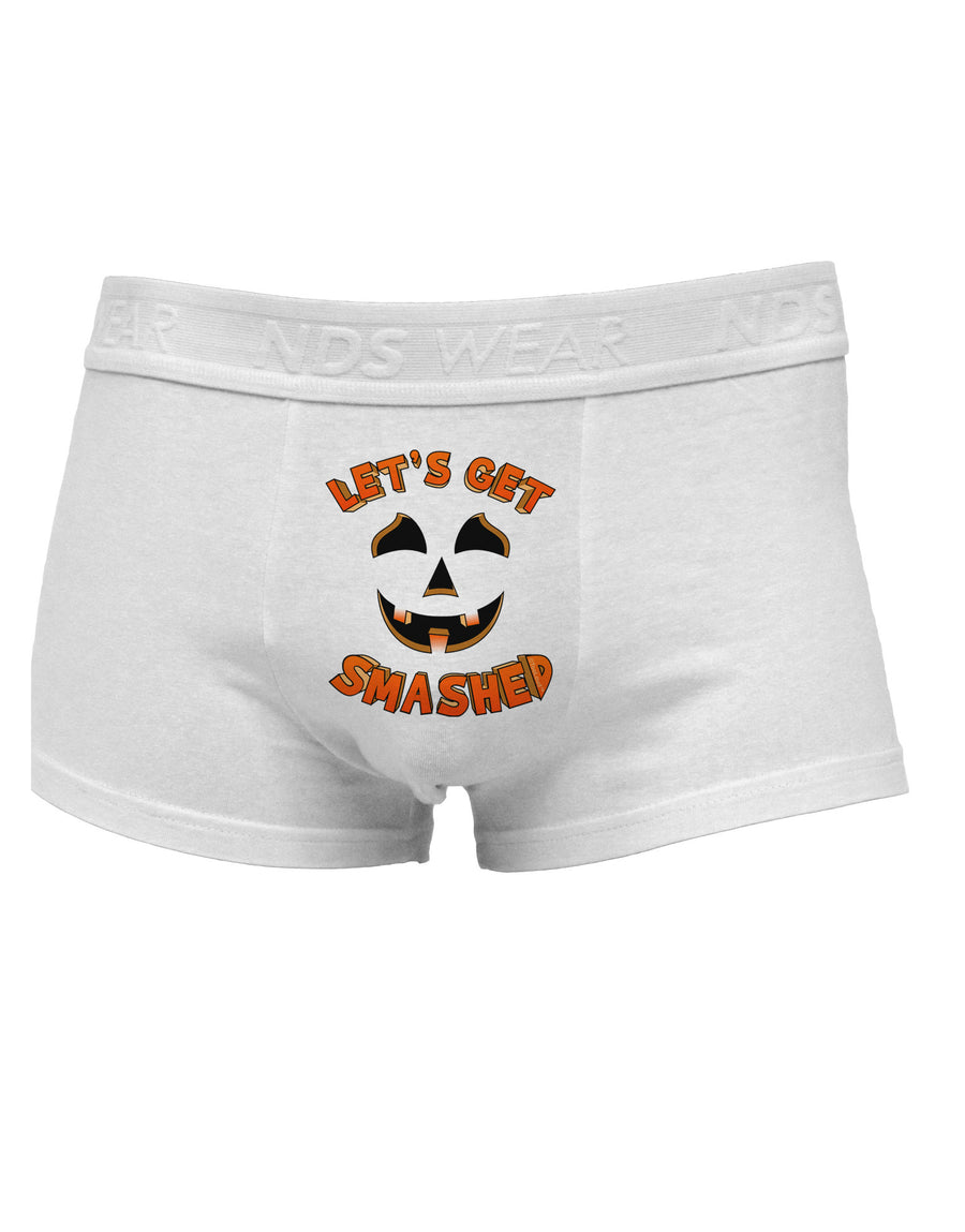 Let's Get Smashed Pumpkin Mens Cotton Trunk Underwear by TooLoud-Men's Trunk Underwear-NDS Wear-White-Small-Davson Sales