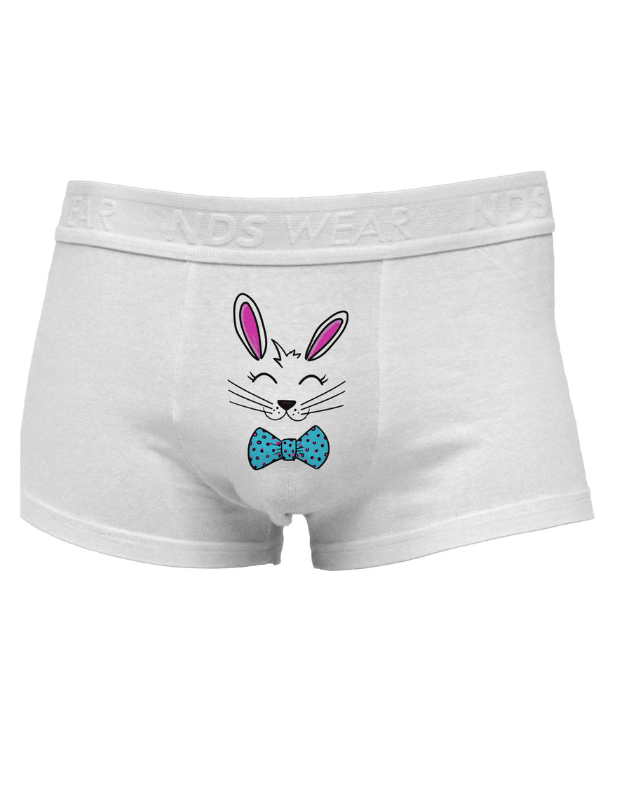 Happy Easter Bunny Face Mens Cotton Trunk Underwear-Men's Trunk Underwear-NDS Wear-White-Small-Davson Sales