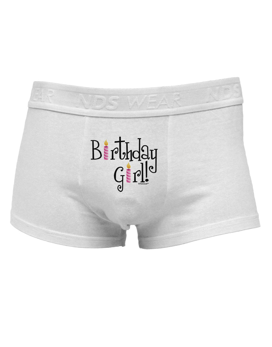 Birthday Girl - Birthday Candles Mens Cotton Trunk Underwear by TooLoud-Men's Trunk Underwear-TooLoud-White-Small-Davson Sales