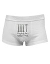 Ratchet Friend Mens Cotton Trunk Underwear-Men's Trunk Underwear-NDS Wear-White-Small-Davson Sales