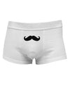 Big Fancy MustacheMens Cotton Trunk Underwear-Men's Trunk Underwear-NDS Wear-White-Small-Davson Sales