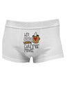 Hot Cocoa and Christmas Movies Mens Cotton Trunk Underwear-Men's Trunk Underwear-NDS Wear-White-Small-Davson Sales