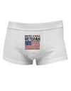 US Veteran Distressed Mens Cotton Trunk Underwear-Men's Trunk Underwear-NDS Wear-White-Small-Davson Sales