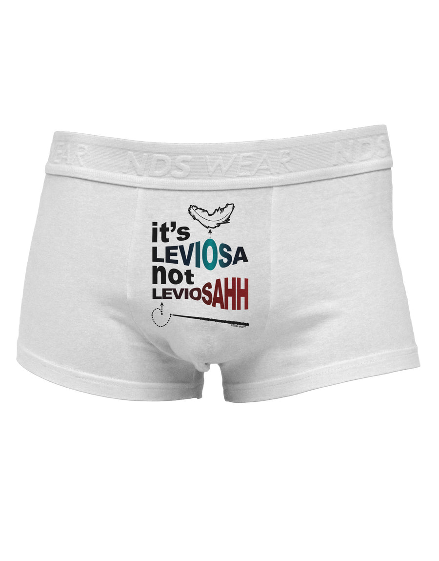 It's LeviOsa not LeviosAHH Mens Cotton Trunk Underwear-Men's Trunk Underwear-NDS Wear-White-Small-Davson Sales