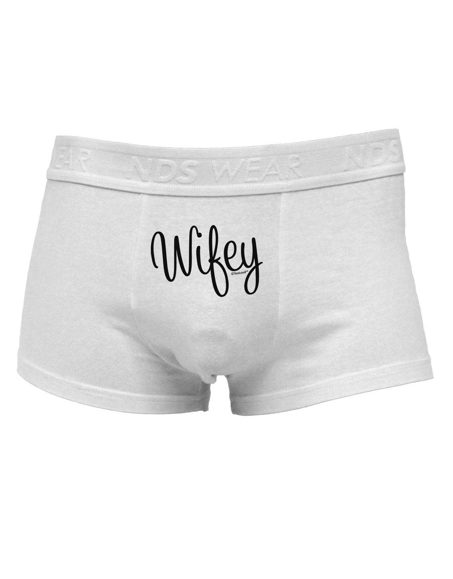 Wifey - Wife Design Mens Cotton Trunk Underwear by TooLoud-Men's Trunk Underwear-NDS Wear-White-Small-Davson Sales