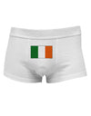 Irish Flag - Flag of Ireland Mens Cotton Trunk Underwear-Men's Trunk Underwear-NDS Wear-White-Small-Davson Sales