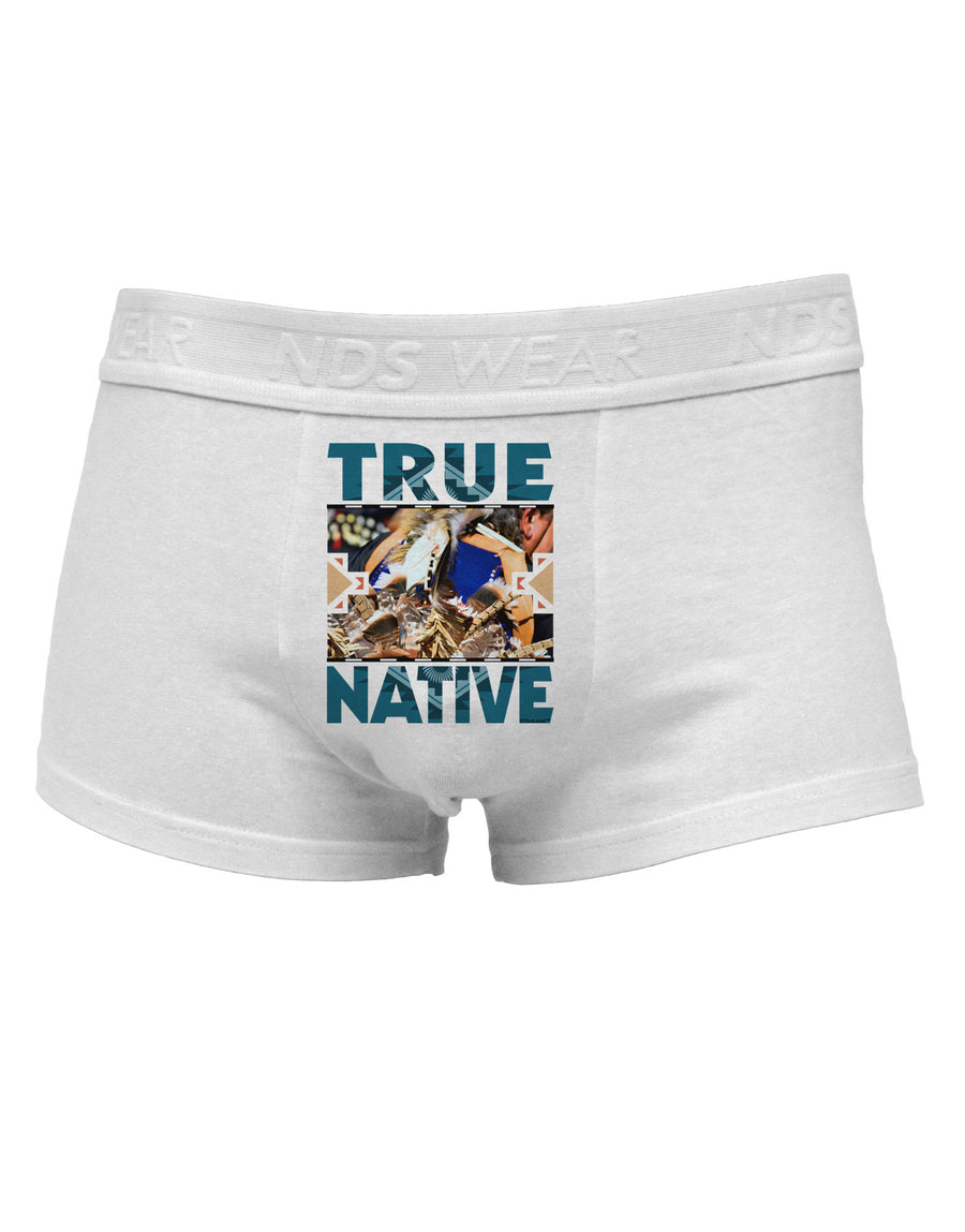 True Native American Mens Cotton Trunk Underwear-Men's Trunk Underwear-NDS Wear-White-Small-Davson Sales