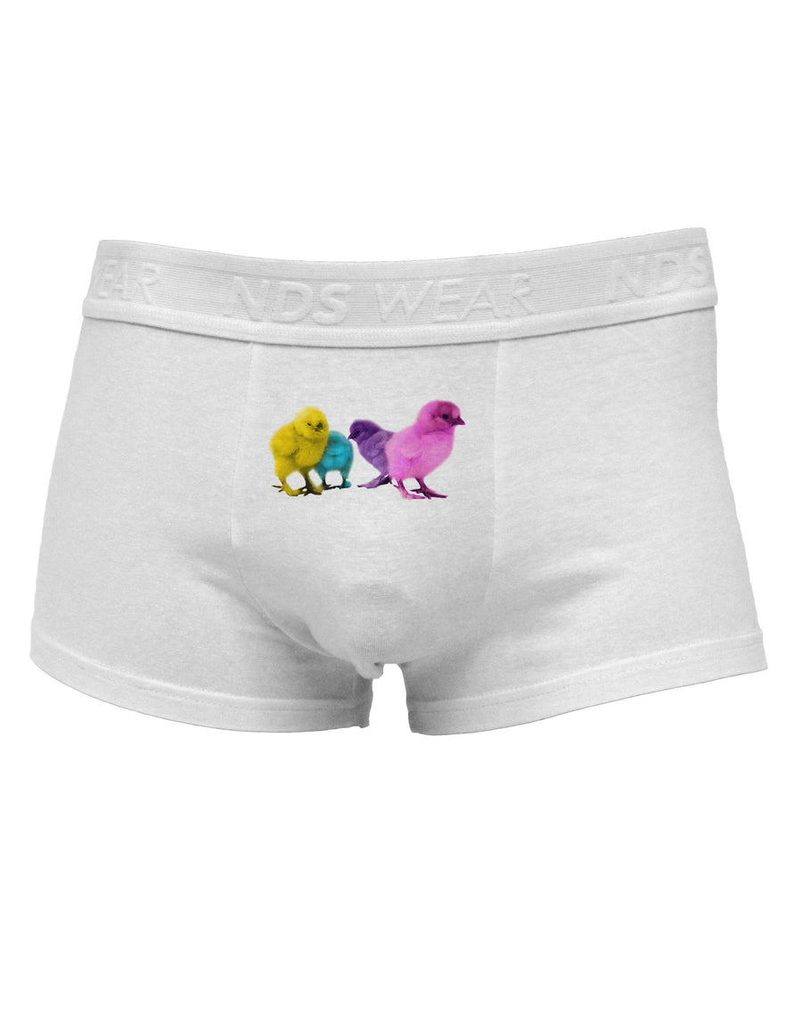 Real Life Peepers Mens Cotton Trunk Underwear-Men's Trunk Underwear-NDS Wear-White-Small-Davson Sales