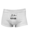 We Ate Your Stick Family - FunnyMens Cotton Trunk Underwear by TooLoud-Men's Trunk Underwear-NDS Wear-White-Small-Davson Sales