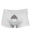 Cute Hatching Chick - Gray Mens Cotton Trunk Underwear by TooLoud-Men's Trunk Underwear-NDS Wear-White-Small-Davson Sales