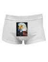 Patriotic Bald Eagle - American Flag Mens Cotton Trunk Underwear by TooLoud-Men's Trunk Underwear-NDS Wear-White-Small-Davson Sales