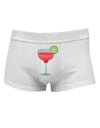 Red Margarita with Lime - Cinco de Mayo Mens Cotton Trunk Underwear by TooLoud-Men's Trunk Underwear-NDS Wear-White-Small-Davson Sales