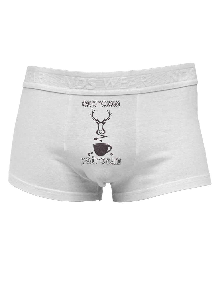 Espresso Patronum Mens Cotton Trunk Underwear-Men's Trunk Underwear-NDS Wear-White-Small-Davson Sales