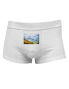 Colorado Fog Mountains Mens Cotton Trunk Underwear-Men's Trunk Underwear-NDS Wear-White-Small-Davson Sales