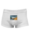 Castlewood Canyon Mens Cotton Trunk Underwear-Men's Trunk Underwear-NDS Wear-White-Small-Davson Sales