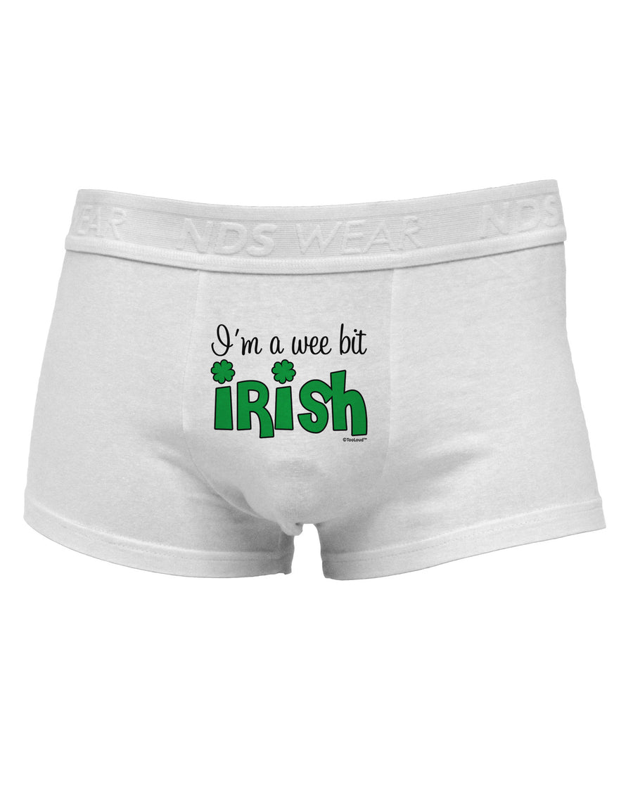 I'm A Wee Bit Irish Mens Cotton Trunk Underwear by TooLoud-Men's Trunk Underwear-TooLoud-White-Small-Davson Sales