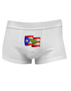 Puerto Rico Coqui Mens Cotton Trunk Underwear-Men's Trunk Underwear-NDS Wear-White-Small-Davson Sales